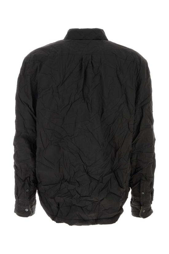  로에베 긴팔 셔츠 블랙 포플린 셔츠 블랙 - LOEWE