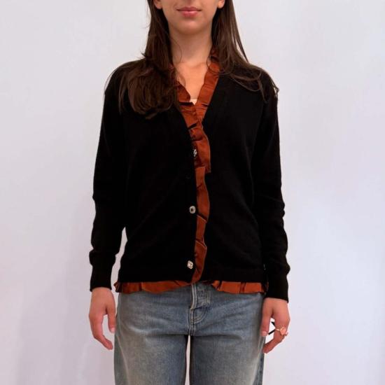  Leur Logette 가디건 스트레치 카디건 블랙 - OTHER BRANDS