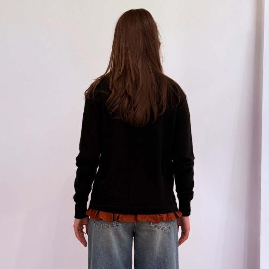  르 로제트 가디건 Leur Logette 스트레치 카디건 블랙 - LEUR LOGETTE