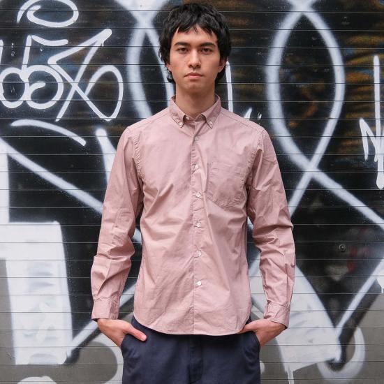  Steven Alan 긴팔 셔츠 스티븐 앨런 싱글 니들  로즈우드