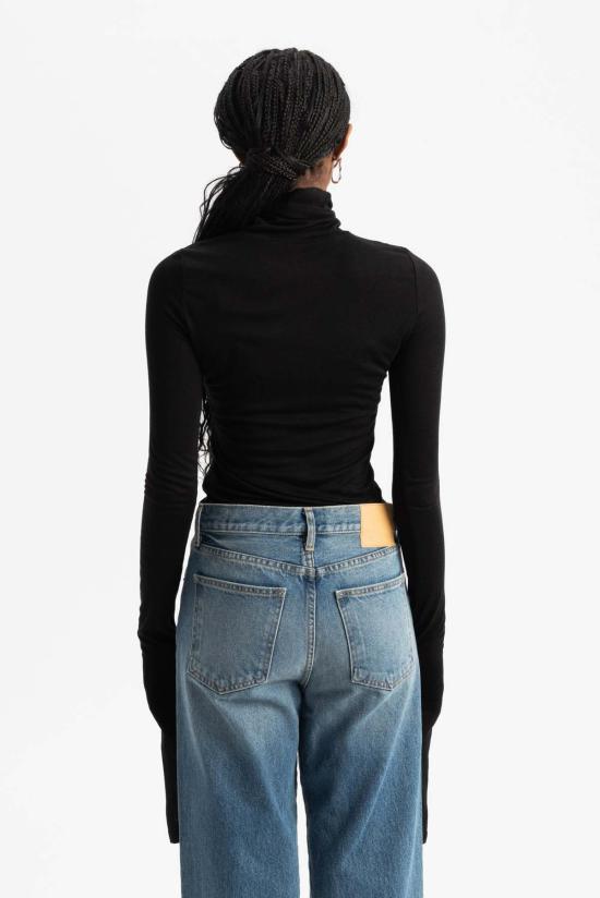  더 가먼트 스웨터 가먼트 브리 롱  블랙 - THE GARMENT
