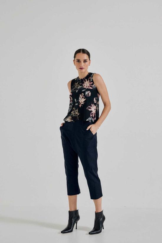  Lindsay Nicholas New York 스트레이트 팬츠 린지 니콜라스 뉴욕 매버릭 드롭 크로치 - OTHER BRANDS