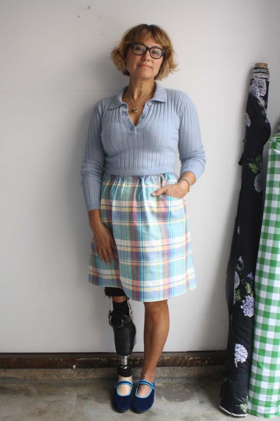  머틀 숏 스커트 클레어 스커트 - MYRTLE