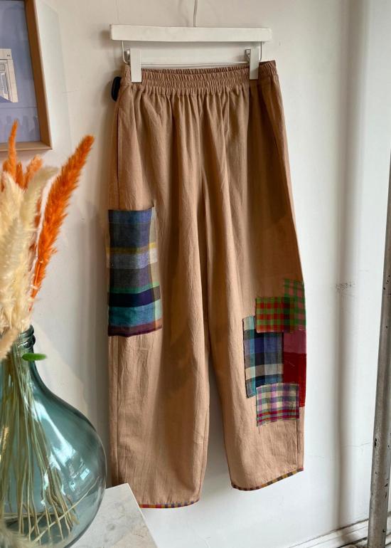  RUJUTA SHETH 스트레이트 팬츠 루주타 셰스 콜라주 팬츠 - OTHER BRANDS