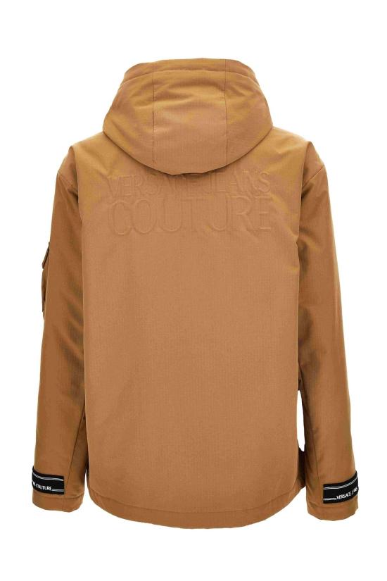  베르사체 봄버 자켓 진 쿠튀르 다운 재킷 브라운 - VERSACE