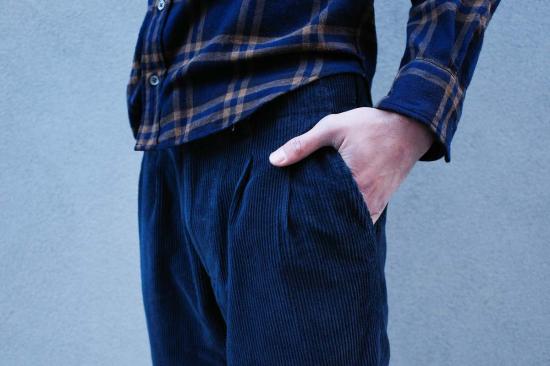  Steven Alan 수트 팬츠 스티븐 앨런 펀드  네이비 - OTHER BRANDS