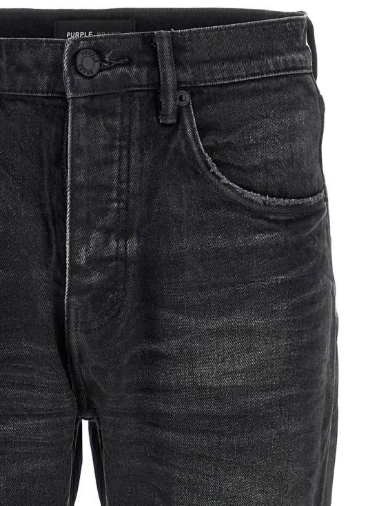  퍼플 브랜드 데님 팬츠 퍼플 P005 더블 딥 코팅 진 블랙 - PURPLE BRAND