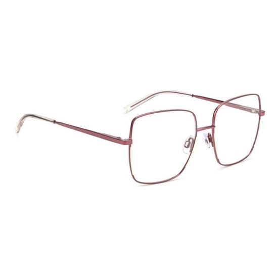  미소니 안경 미쏘니 스퀘어 프레임  버건디/아이보리 - MISSONI