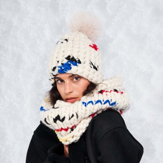  Mischa Lampert 모자 미샤 램퍼트 몬드리안 비니 폼스터 + 누드 Xl 폼