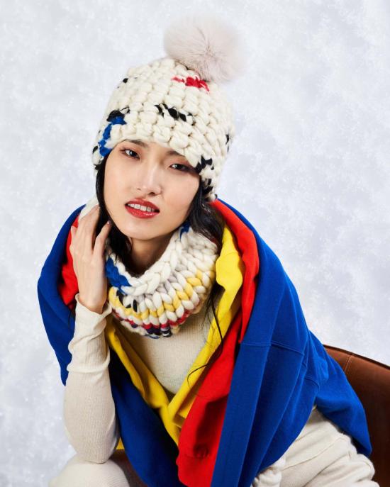  Mischa Lampert 모자 미샤 램퍼트 몬드리안 비니 폼스터 + 누드 Xl 폼 - OTHER BRANDS