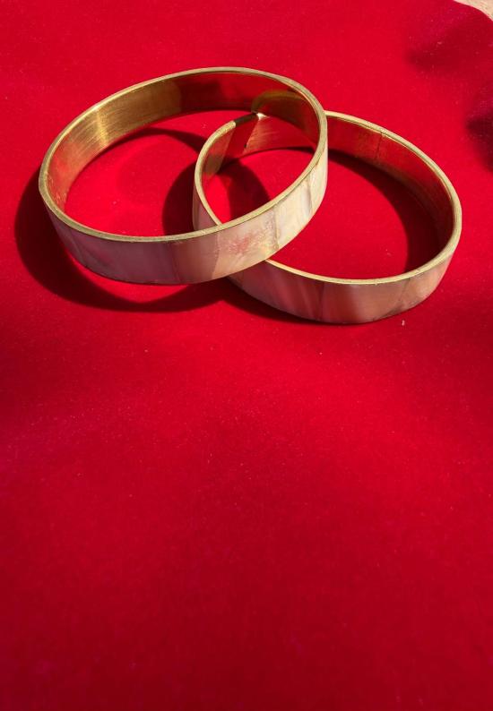  이키비 커프스 링크/타이 홀더 펄 펙트 뱅글 세트 오프 화이트 뱅글 - IKKIVI