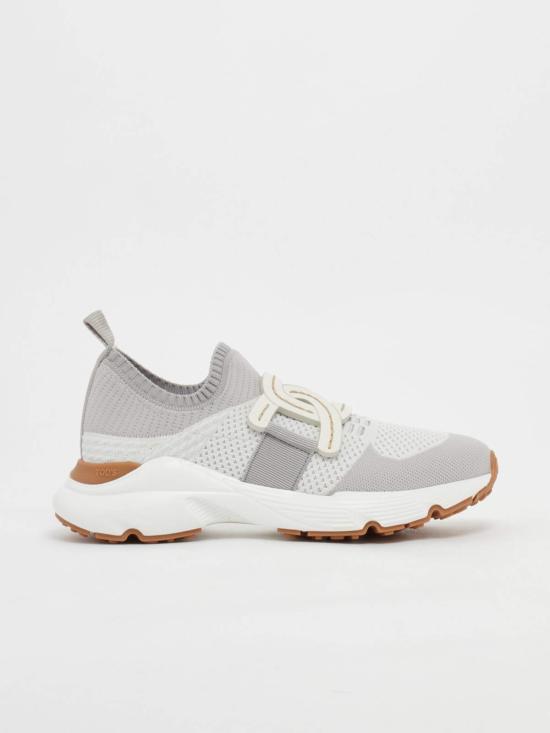  토즈 스니커즈 체인 디테일 슬립온  그리지오/비앙코