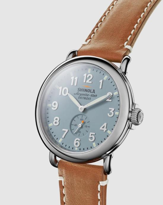  Shinola 손목시계 신올라 런웰 41mm 가죽 시계 - OTHER BRANDS