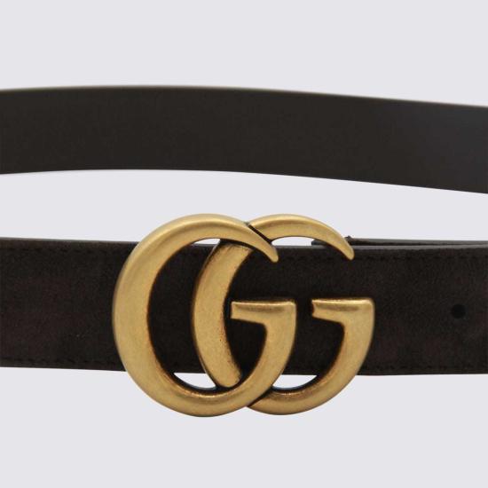  구찌 레귤러 벨트 가죽  T 모로 - GUCCI