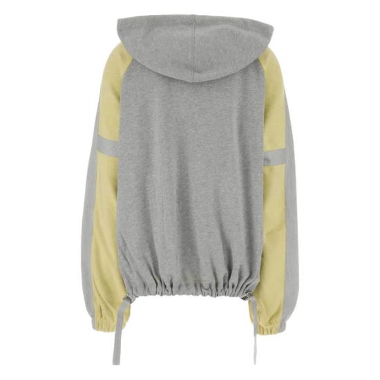  디 아티코 봄버 자켓 아티코 봄버 펠파 그레이/옐로우 - THE ATTICO