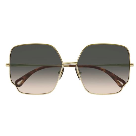  끌로에 안경 Ch0092s001 선글라스 골드 골드 브라운