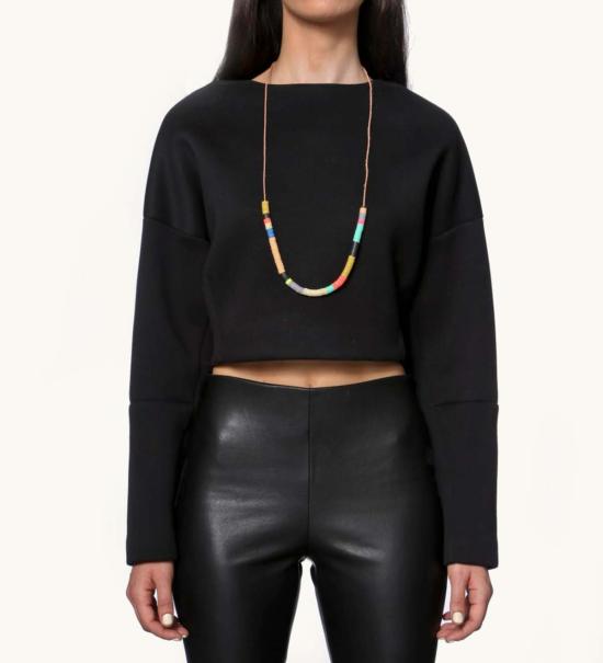  줄리 테브노 목걸이/팬던트 줄리 테베노 청키 하프 이시안드 네크리스 멀티