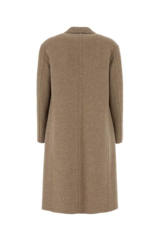  더로우 코트 더 로우 카푸치노 캐시미어 블렌드 페드라  내추럴 - THE ROW