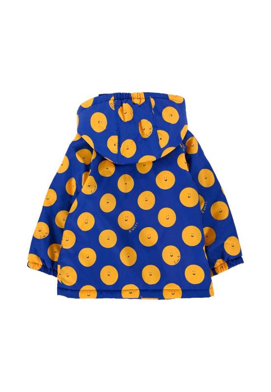  [키즈] 구찌 자켓 키즈 스마일링 선 윈드브레이커 재킷 블루 - GUCCI