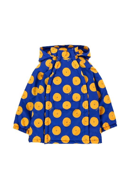  [키즈] 구찌 자켓 키즈 스마일링 선 윈드브레이커 재킷 블루