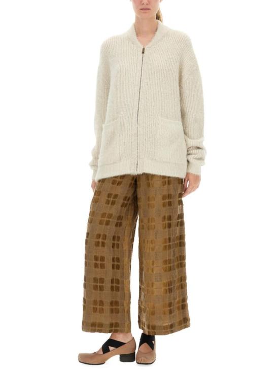  우마 왕 가디건 울 블렌드  화이트 - UMA WANG