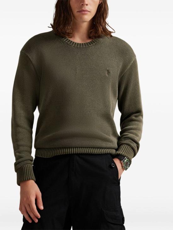  랄프 로렌 스웨터 폴로 포니  컴퍼니 올리브 - RALPH LAUREN