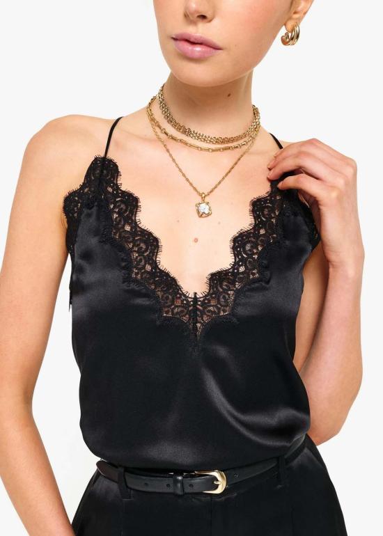  카미 뉴욕 캐미솔 카미 NYC 에벌리 카미 블랙 - CAMI NYC