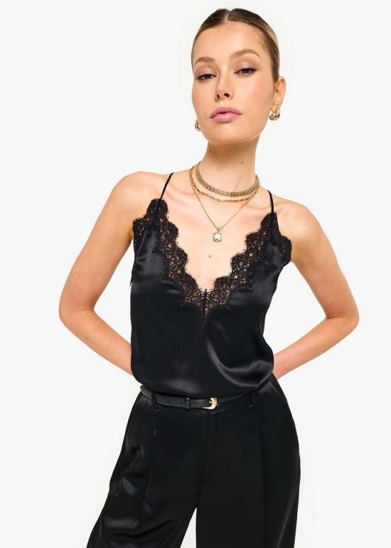  카미 뉴욕 캐미솔 카미 NYC 에벌리 카미 블랙 - CAMI NYC
