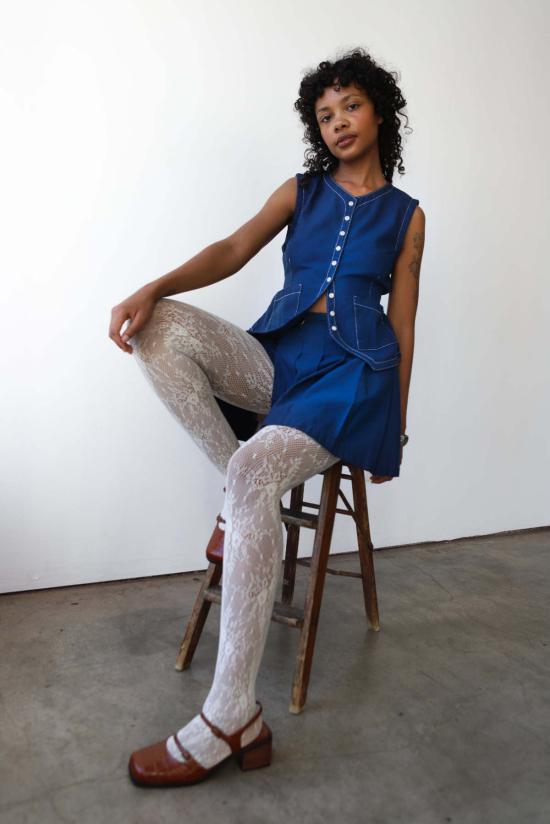  노블 베스트 플레어  네이비 - NOBLE