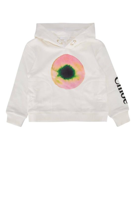  [키즈] 끌로에 풀오버 키즈 Chloé Felpa 스웨트셔츠 Biancosporco