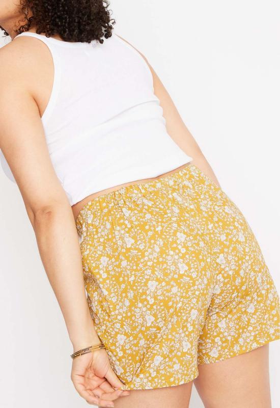 루 샤르망 라운지 웨어 루프 샤르망 브라이튼 복서 쇼츠 골든 플로럴 - LOUP CHARMANT
