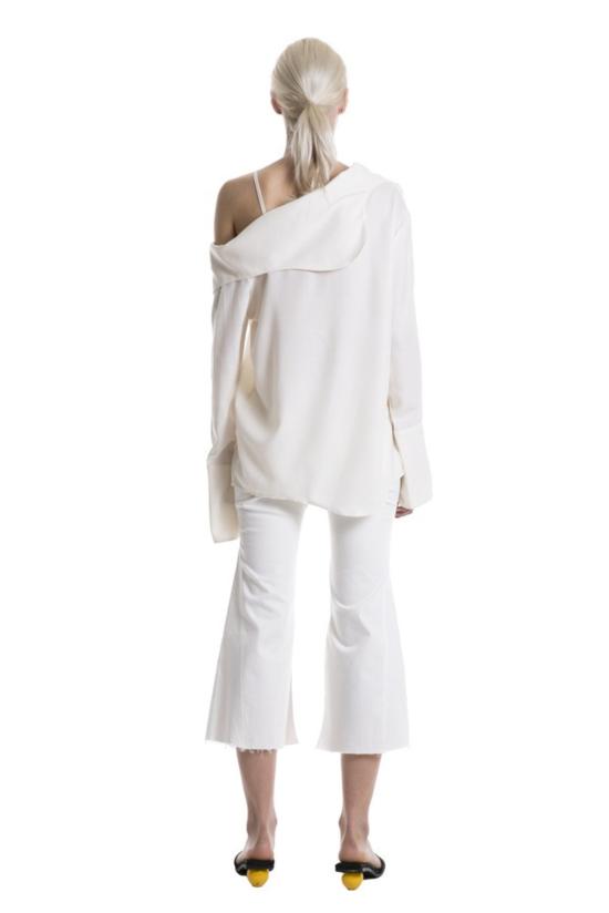  JH.Zane 블라우스 Jh.Zane 드립  오프 화이트 - OTHER BRANDS