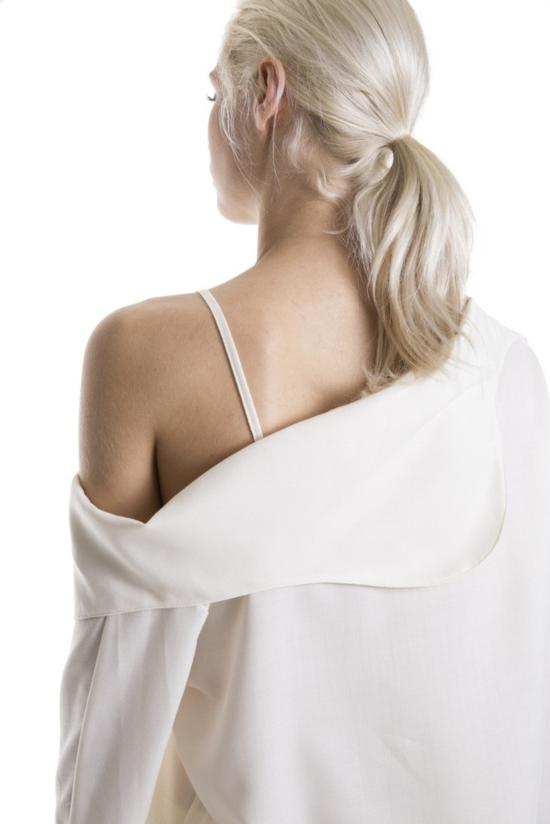  JH.Zane 블라우스 Jh.Zane 드립  오프 화이트 - OTHER BRANDS