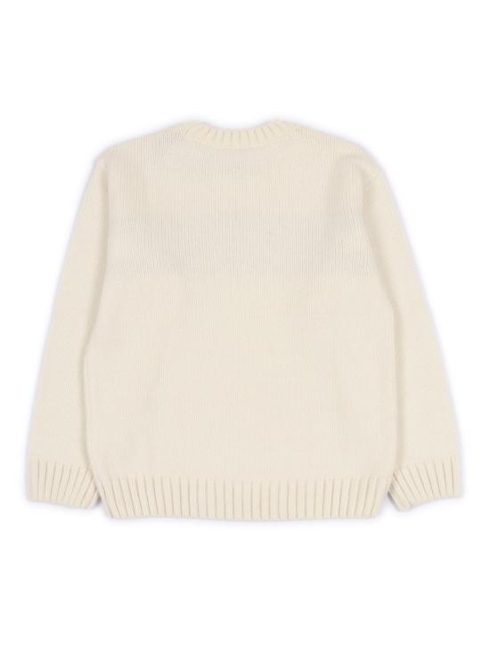  [키즈] 엠포리오 아르마니 풀오버 키즈  스웨터 화이트 - EMPORIO ARMANI