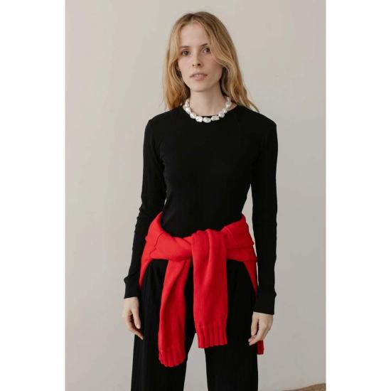  도니 긴팔 티셔츠 . 포인텔 롱슬리브 탑