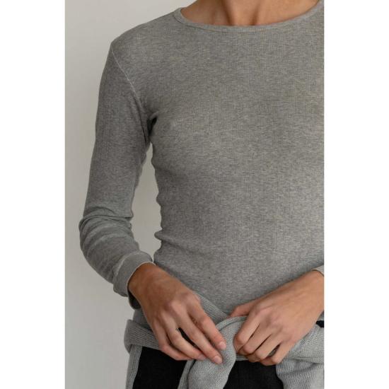  도니 긴팔 티셔츠 . 포인텔 롱슬리브 탑 - DONNI.