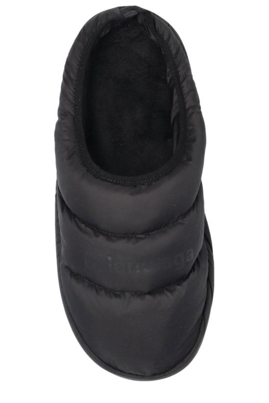  발렌시아가 뮬/슬리퍼 알래스카 슬리퍼 블랙 - BALENCIAGA