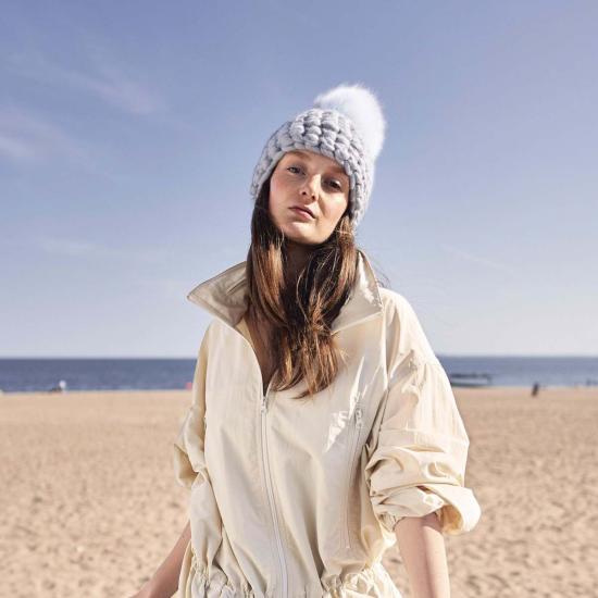  미샤램퍼트 모자 미샤 램퍼트 글레이셔 비니 폼스터 + 베이비 블루 Xl 폼 - MISCHA LAMPERT