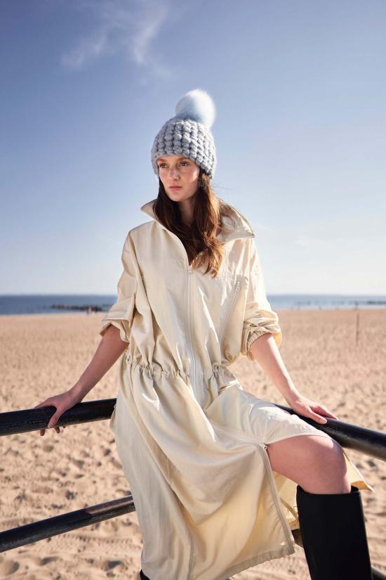  미샤램퍼트 모자 미샤 램퍼트 글레이셔 비니 폼스터 + 베이비 블루 Xl 폼 - MISCHA LAMPERT