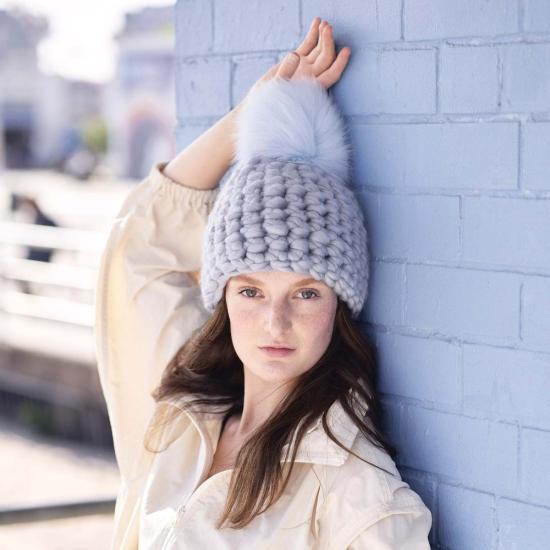  Mischa Lampert 모자 미샤 램퍼트 글레이셔 비니 폼스터 + 베이비 블루 Xl 폼 - OTHER BRANDS