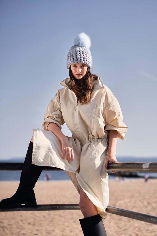  미샤램퍼트 모자 미샤 램퍼트 글레이셔 비니 폼스터 + 베이비 블루 Xl 폼