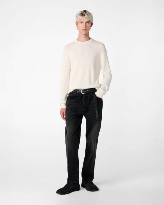  스튜디오 니콜슨 스웨터 포틀랜드 캐시미어 와플 니트  파치먼트 - STUDIO NICHOLSON