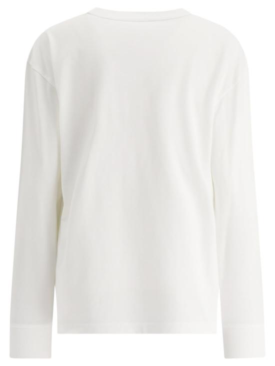  알렉산더 왕 반팔 티셔츠 레귤러핏 티셔츠 화이트 - ALEXANDER WANG