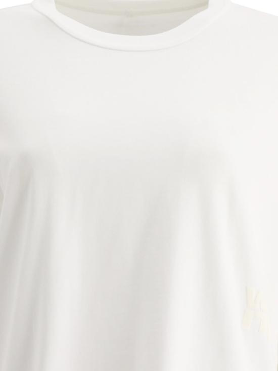  알렉산더 왕 반팔 티셔츠 레귤러핏 티셔츠 화이트 - ALEXANDER WANG