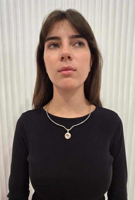  만시 목걸이/팬던트 마안시 미러 돔 펜던트 - MAANCY