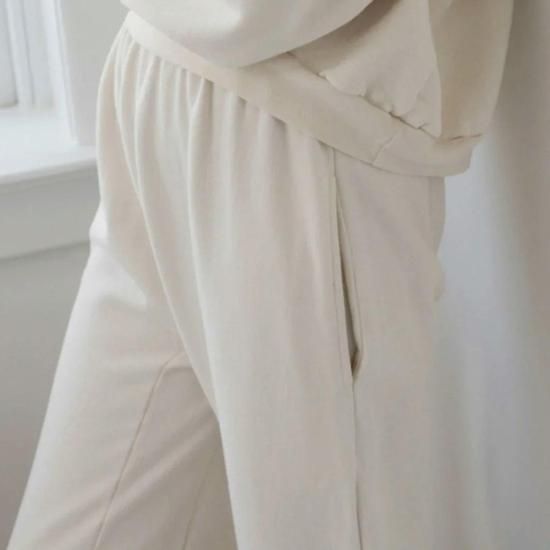  울 하이드 스트레이트 팬츠 이지 스웨트팬츠