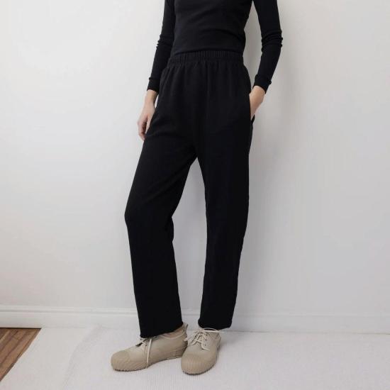  울 하이드 스트레이트 팬츠 이지 스웨트팬츠 - WOL HIDE