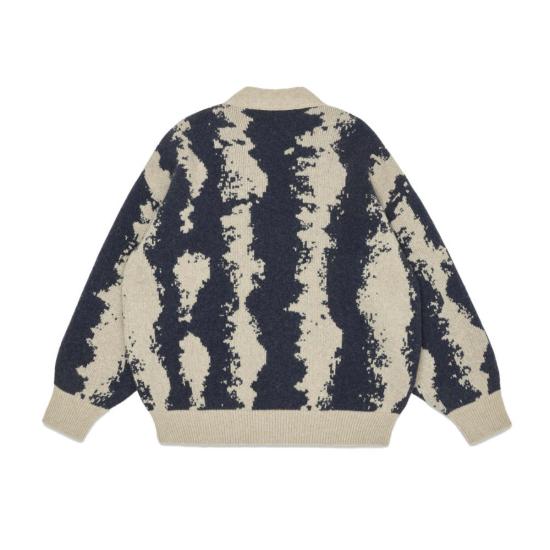  [키즈] 메인 스토리 풀오버 키즈  가디건 스웨터 오트/네이비 - MAIN STORY