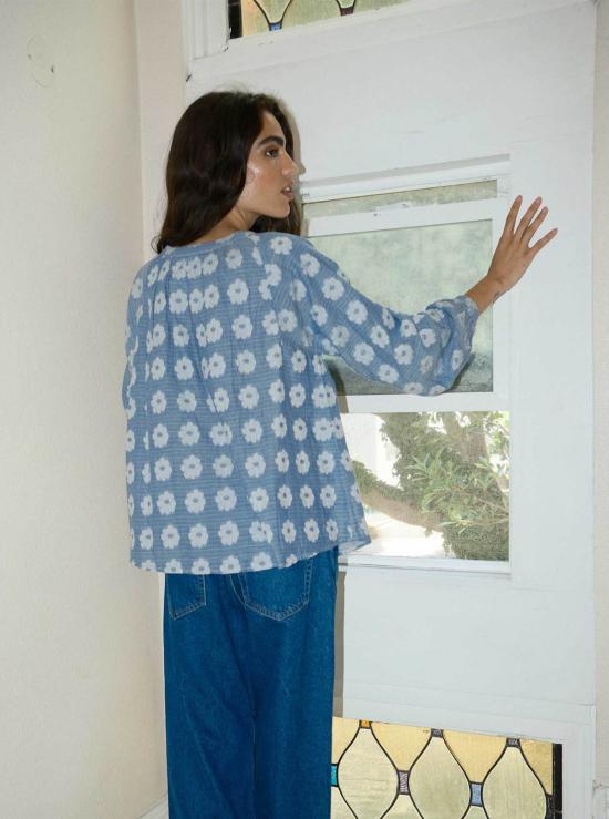  에이스 앤 지그 블라우스 에이스 & 지그 대릴 - ACE & JIG