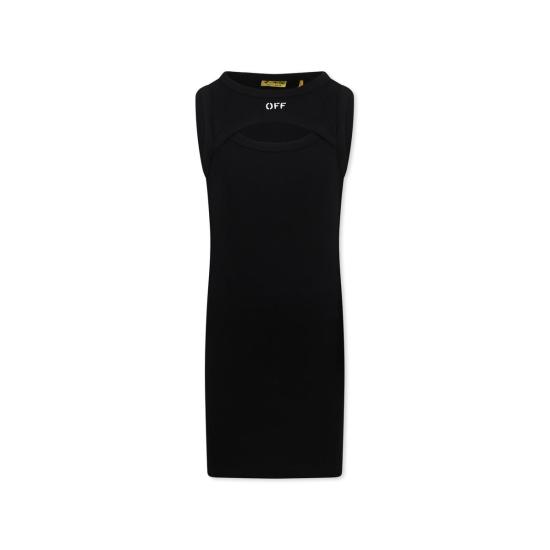  [키즈] 오프화이트 원피스 아동용  드레스 블랙